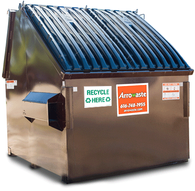 Comercial Recycling Container West Michigan