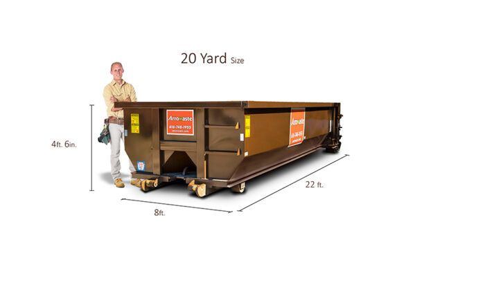 dumpster rental size